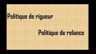 Politique de rigueur et politique de relance [upl. by Main]