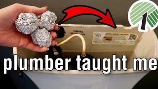 Put aluminum foil in your toilet…and THIS will Happen Dollar Tree Trick [upl. by Gilda]