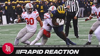 Ohio State Buckeyes come unraveled in rivalry loss at Michigan [upl. by Loresz]