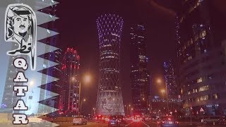 Dohas Skyscrapers and Tallest Buildings Qatar Day and Night View 2018 [upl. by Anilak492]