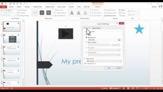 How To Add Sound To Action Buttons In PowerPoint 2013 [upl. by Danny]