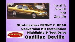 Cadillac Deville Conversion Kit Installation And Test Drive [upl. by Fin]