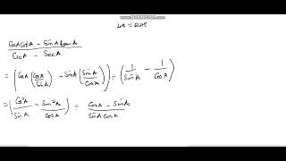 Trigonometric identities [upl. by Agata]