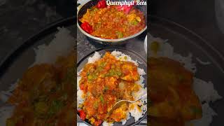 Egg stew fluffy Basmati rice served asmr basmati foodie food shorts [upl. by Gievlos]