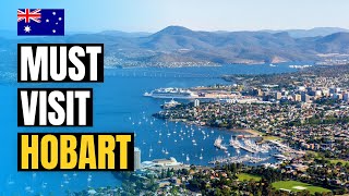 Top 10 Things to do in Hobart Tasmania 2024  Australia Travel Guide [upl. by Rexana725]