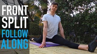 20 Minute Front Splits Routine FOLLOW ALONG [upl. by Schroth]