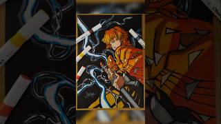 Drawing Zenitsu Agatsuma ⚡⚡The Next Thunder Hashira [upl. by Attennaej]