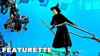 WICKED Featurette  quotCynthia Erivos Flying Stuntsquot 2024 [upl. by Eppesiug686]