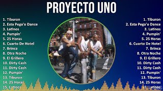 Proyecto Uno 2024 MIX Grandes Exitos  Tiburon Esta Pegao Dance Latinos Pumpin [upl. by Majka]