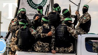 Footage shows Hamas militants taking Israelis hostage [upl. by Whipple]