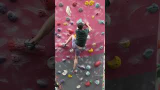 Pinchy V45 Red Climb At The Climbing Hangar Reading  Hyperclimbers [upl. by Aubree]