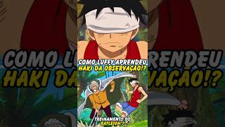 COMO LUFFY APRENDEU O HAKI DA OBSERVAÇÃO😱 One Piece shorts [upl. by Yuzik]