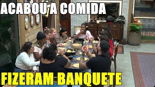 GRUPÃO FAZ BANQUETE E DEIXA A CASA SEM COMIDA quotÉ O ANIVERSÁRIO DA RAQUEL [upl. by Nylsaj]