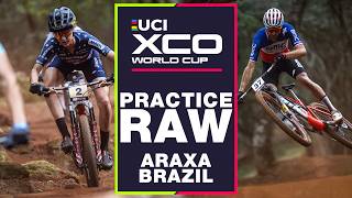 Practice Day RAW  UCI Crosscountry World Cup Araxá Brazil [upl. by Vatsug]