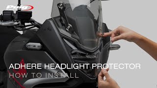 How to install  Adhere Headlight Protector [upl. by Raseda]