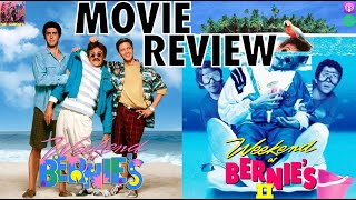 Weekend at Bernies  Weekend at Bernies II  MOVIE REVIEW [upl. by Nnahgem]