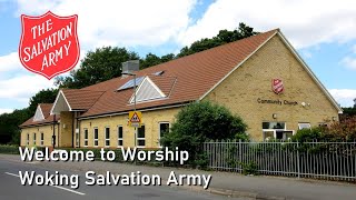 Woking Salvation Army  21st April 2024 [upl. by Alwitt]