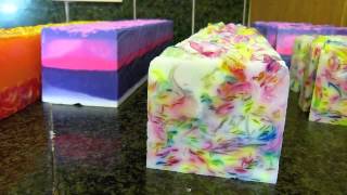 Edens Secret Vegetable Glycerine Soaps Part 2 [upl. by Epilef]