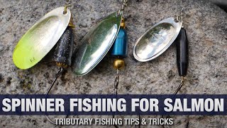 How To FISH SPINNERS For SpringSummer King Salmon River Fishing SECRETS [upl. by Eneiluj]