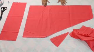 Wow Salwar in 2 meter of cloth 2 मीटर के कपड़े में सलवार How to cut and stitch salwar just in 2m [upl. by Annair]