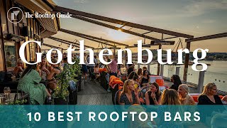 10 Best Rooftop Bars in Gothenburg  2024 [upl. by Casimir]