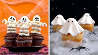 20 Spooky Halloween Cupcakes And Party Snacks [upl. by Eisor]