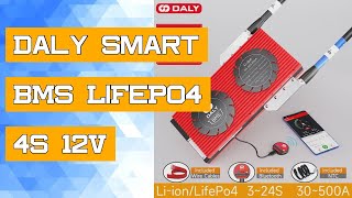 Daly Smart BMS LiFePo4 4S 12V 24V 36V 48V 30A 60A 80A 100A 120A 150A 200A 250A LiIon LTO BMS 3S 12V [upl. by Helas949]