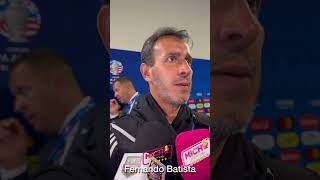 EL DT DE VENEZUELA FERNANDO BOCHA BATISTA HABLA LUEGO DE LA VICTORIA DE VENEZUELA FRENTE A MÉXICO [upl. by Icken]