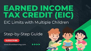 Earned Income Tax Credit 2024  StepbyStep Tutorial for 2 Qualifying Children [upl. by Russian714]