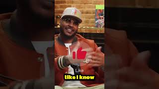 Carmelo Anthony shares his thoughts on LaMelo Ball being called Melo lameloball carmeloanthony [upl. by Yug]