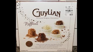 Guylian Artisanal Belgian Chocolates la Trufflina Review [upl. by Jeffrey]