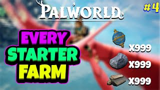 EVERY STARTER FARM FOR BEGINNERS IN HINDI  PALWORLD [upl. by Terena497]