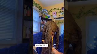 😱Best Hair Mask For Silky Smooth Hair 😍Get Silky Brown Hair Naturally ✅henna ytshorts viral🔥 [upl. by Ibbison]