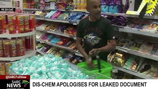 DisChem apologises for the wording of a leaked document [upl. by Niras]