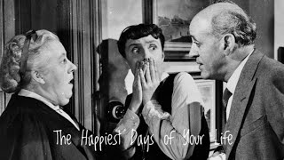 Happiest Days of Your Life Classic Comedy Review Alistair Sim Margaret Rutherford  FILMTALK [upl. by Atsirhcal]