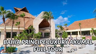 🌴🌴 BAHIA PRINCIPE LUXURY AKUMAL FULL TOUR 2021  MEXICO [upl. by Nehgem383]