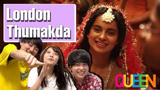 Foreigners Reaction on London Thumakda We want to Join Indian Wedding [upl. by Atrebor]