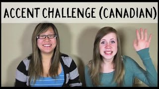 Accent Challenge Canadian [upl. by Aicined857]