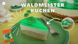 Waldmeister Kuchen mit Götterspeise und Gummifröschen 🐸  super lecker  Jessys Küchenkunst [upl. by Gwyn]