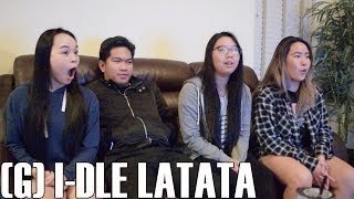 G IDLE  Latata Reaction Video [upl. by Melania]