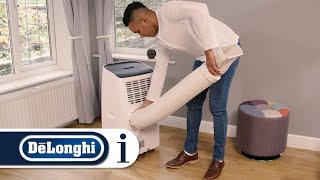 DeLonghi Pinguino  How to set up your De’Longhi portable air conditioner [upl. by Dympha138]