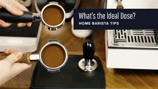 Whats the ideal dose for espresso [upl. by Acissey50]