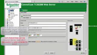 Schneider Electric Configuración del Port Mirroring en switches Connexium [upl. by Eniwtna611]