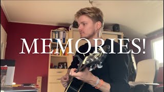 MEMORIES  347aidan Acoustic Cover [upl. by Agna]