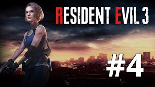 RESIDENT EVIL 3 REMAKE CAPITULO 4  COMISARÍA DE RACCOON CITY Y BATALLA CONTRA NEMESIS [upl. by Ripleigh751]