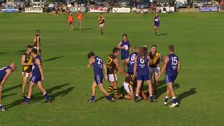 Anzac Day Nuriootpa vs Angaston Angaston Oval Q2 [upl. by Izak]