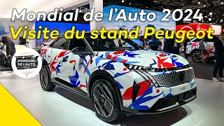 Découverte du stand Peugeot au Mondial de Paris 2024 [upl. by Ullund]