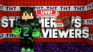 Minecraft Streamer VS Viewers TNT Game shorts minecraft shortslive [upl. by Serrano377]