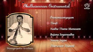 Divine Nadaswaram Recital by Namagiripettai Krishnan  Classical Instrumental Music [upl. by Naves588]