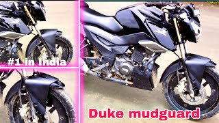 Duke mudguard in TVS Raider full modified most modified TVS Raider 🔥 [upl. by Lenra]